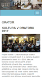 Mobile Screenshot of orator.cz